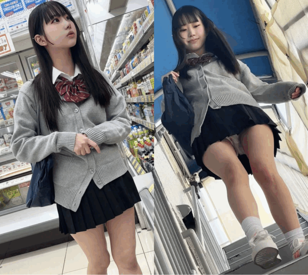 【天美めあ oremo239】女子高生の盗撮パンチラがエロすぎる