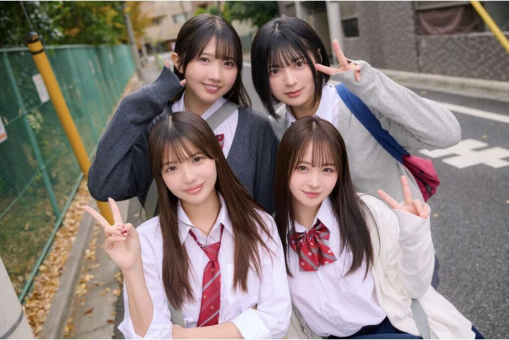 【特定検証】deaa-030 佐藤愛瑠・巴ひかり・若月もあ・虹村ゆみ　制服