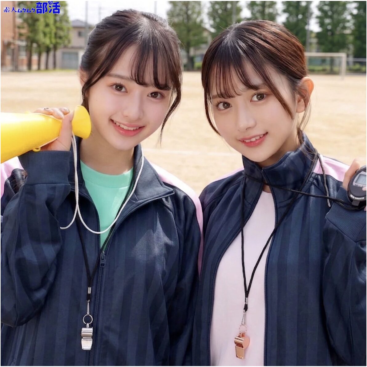 smub132のサッカー部マネージャーは北岡果林＆花守夏歩　顔