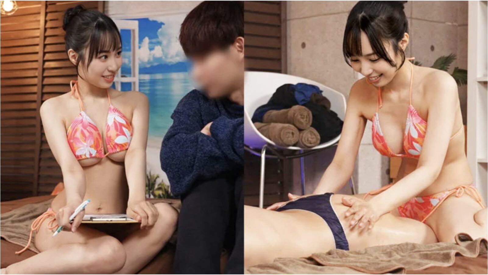 peep189藤川乃風　マッサージ