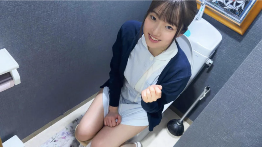 debz037白羽舞菜　トイレ