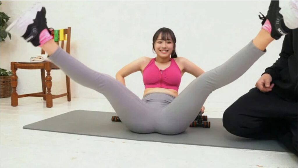 deaa043花守夏歩　トレーニング