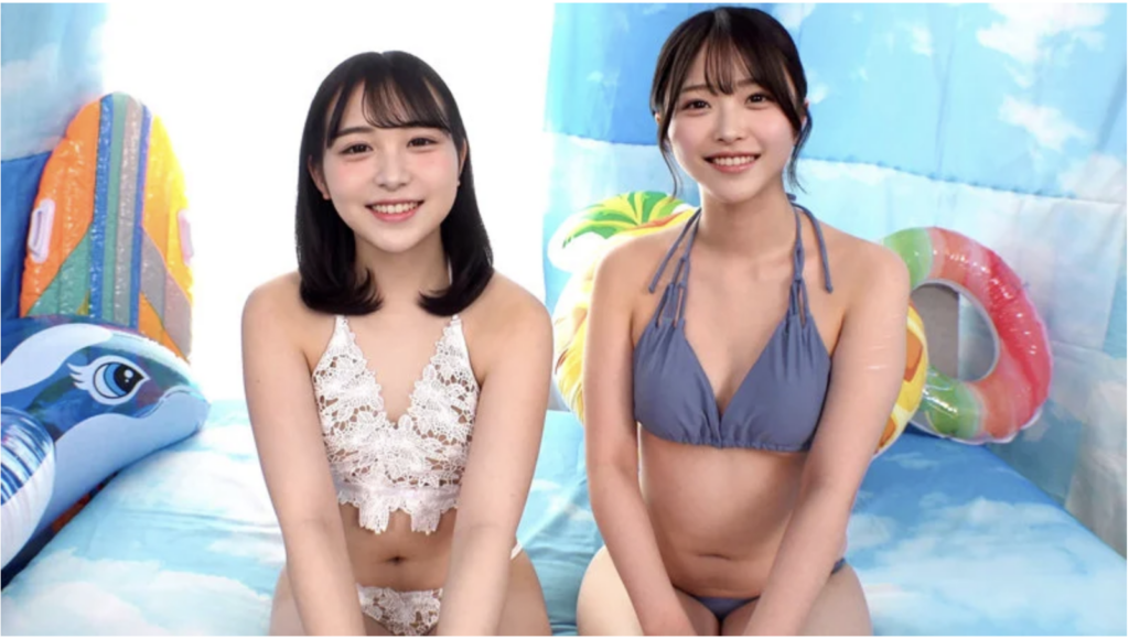 orecz670 竹内咲奈＆青坂あおい 水着