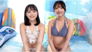orecz670 竹内咲奈＆青坂あおい 水着