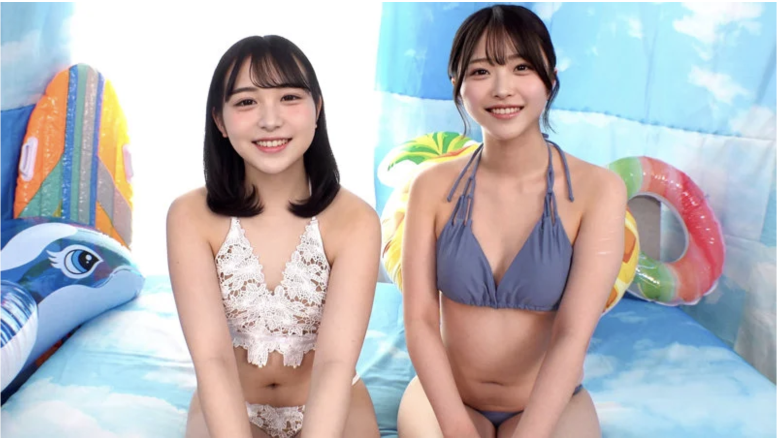 orecz670 竹内咲奈＆青坂あおい 水着